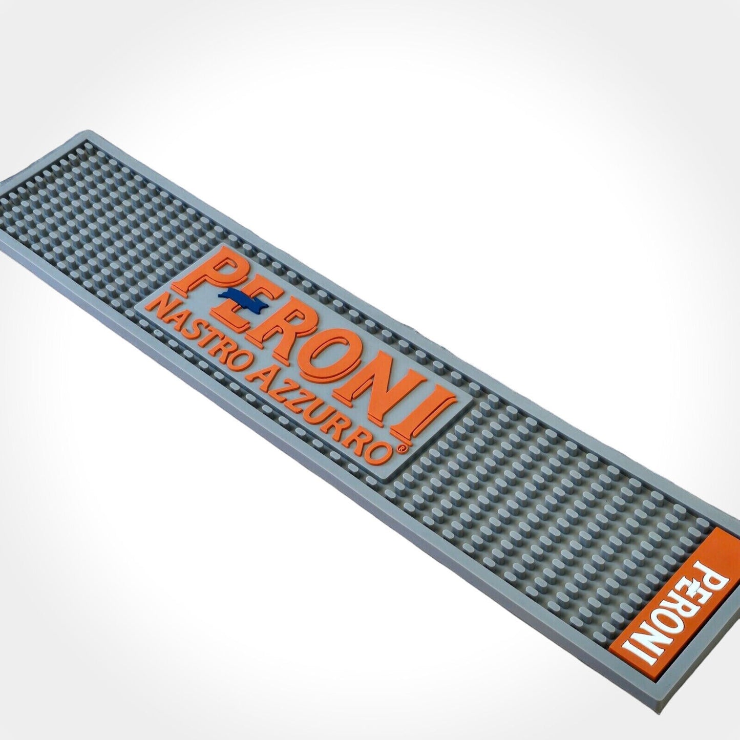 Peroni Nastro Azzurro Bar Runner - Premium PVC Counter Drip Mat