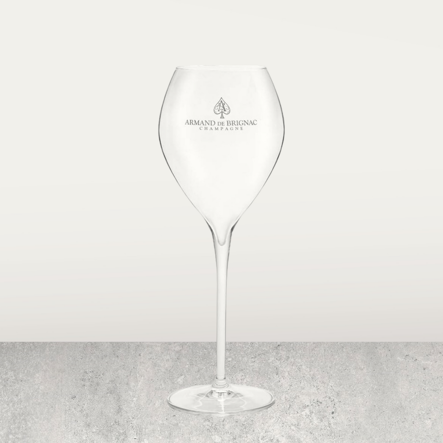 Ace of Spades - Armand de Brignac - Luxury Crystal Champagne Glasses - Set of 6