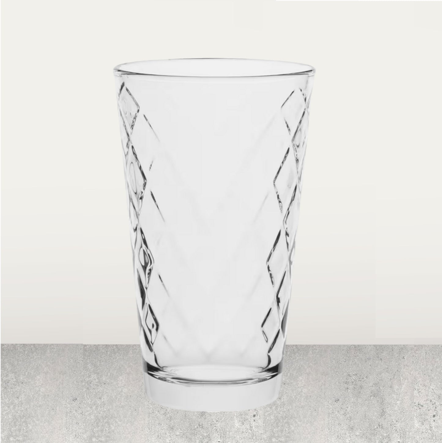 Pero Niño Diamond Highball Glass Set - Luxury 2 Pack