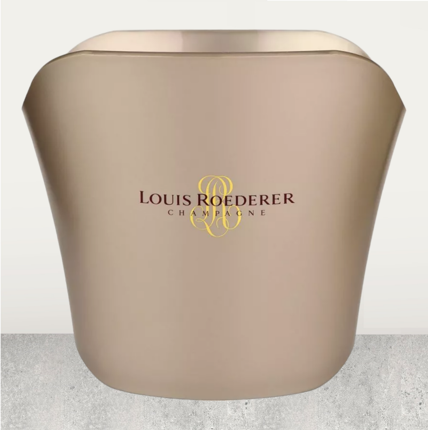 LOUIS ROEDERER Champagne Bottle Cooler - Ice Box / Chiller. Cristal Gold