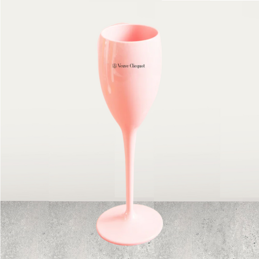 Veuve Clicquot Rosé Acrylic Pink Flute – Chic Celebration Essential