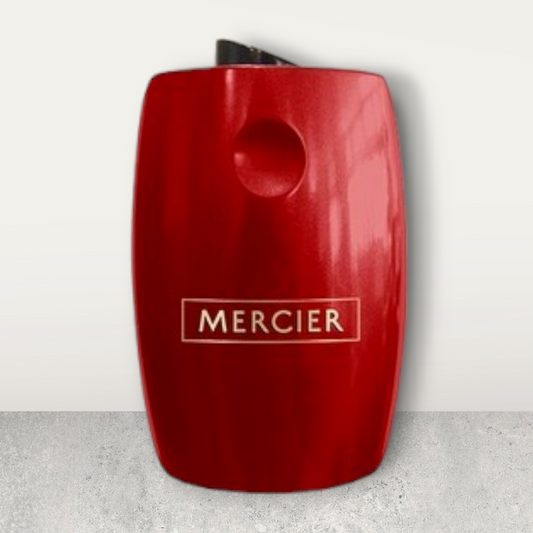 Mercier Champagne Bottle Stopper - Elegant Red & Gold Design