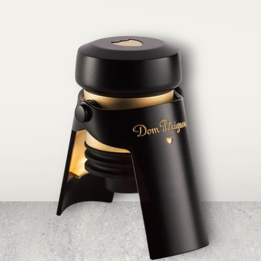 Dom Pérignon Exclusive Champagne Stopper - Gold Emblem Design