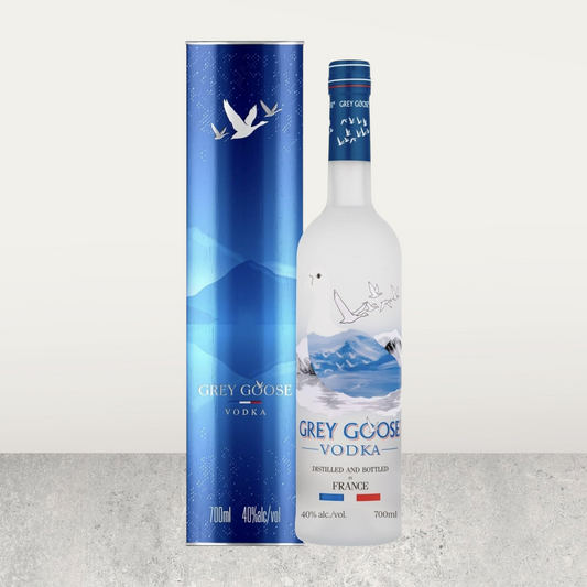 GREY GOOSE PREMIUM VODKA Tin Gift Set - 70cl