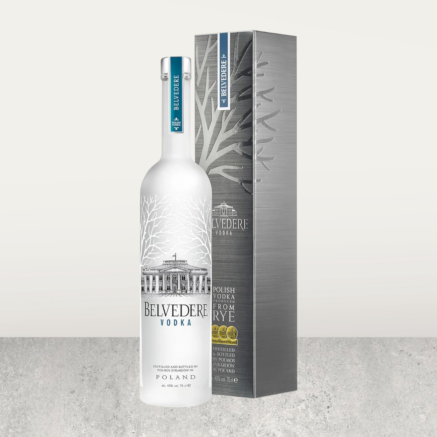 BELVEDERE VODKA - Gift box with bottle - 70 cL