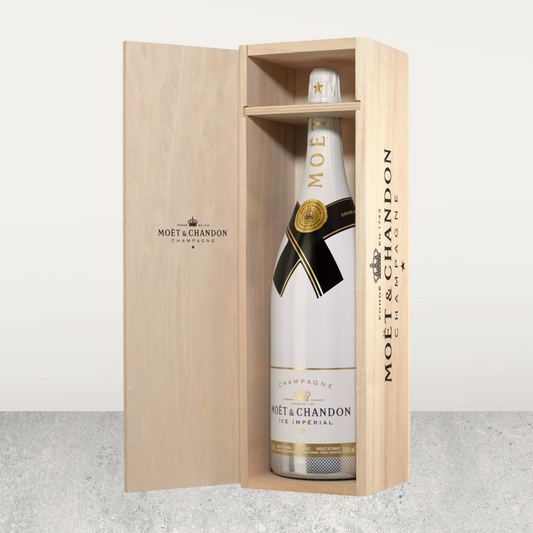 MOËT & CHANDON ICE IMPÉRIAL - Wooden case with jeroboam - 3L