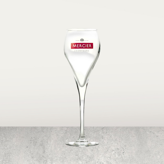Mercier Eve Champagne Flutes with New Insignia - Set of 6