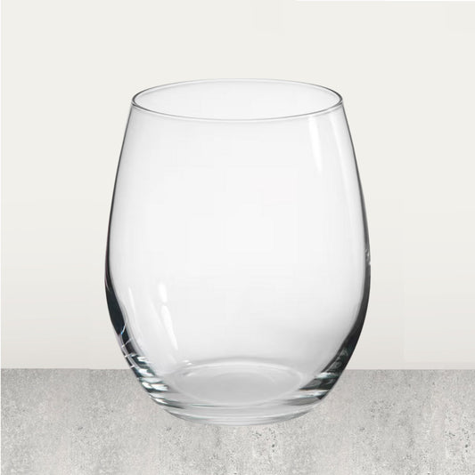 Pero Niño Grande Stemless Wine Glass Set - Luxury 4 Pack