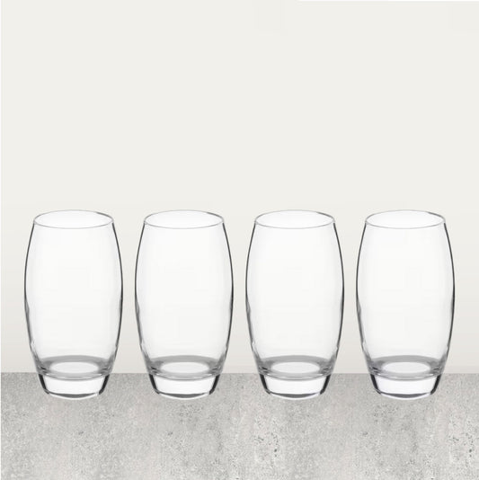 Pero Niño Classic Highball Glass Set - Luxury 4 Pack